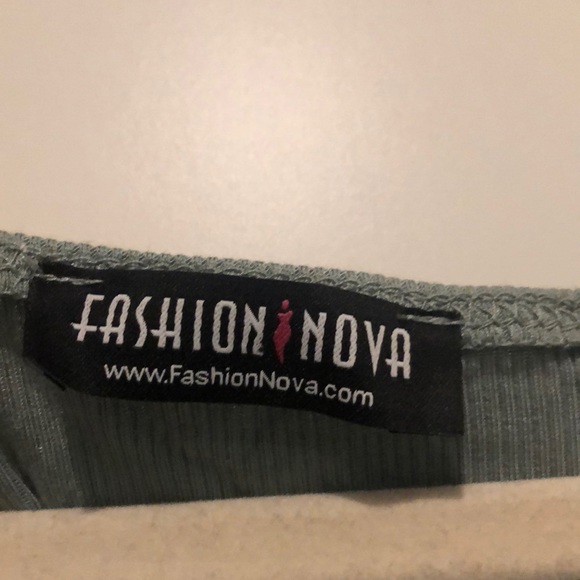 Fashion Nova Sage Bodycon Dress - Picture 9 of 11